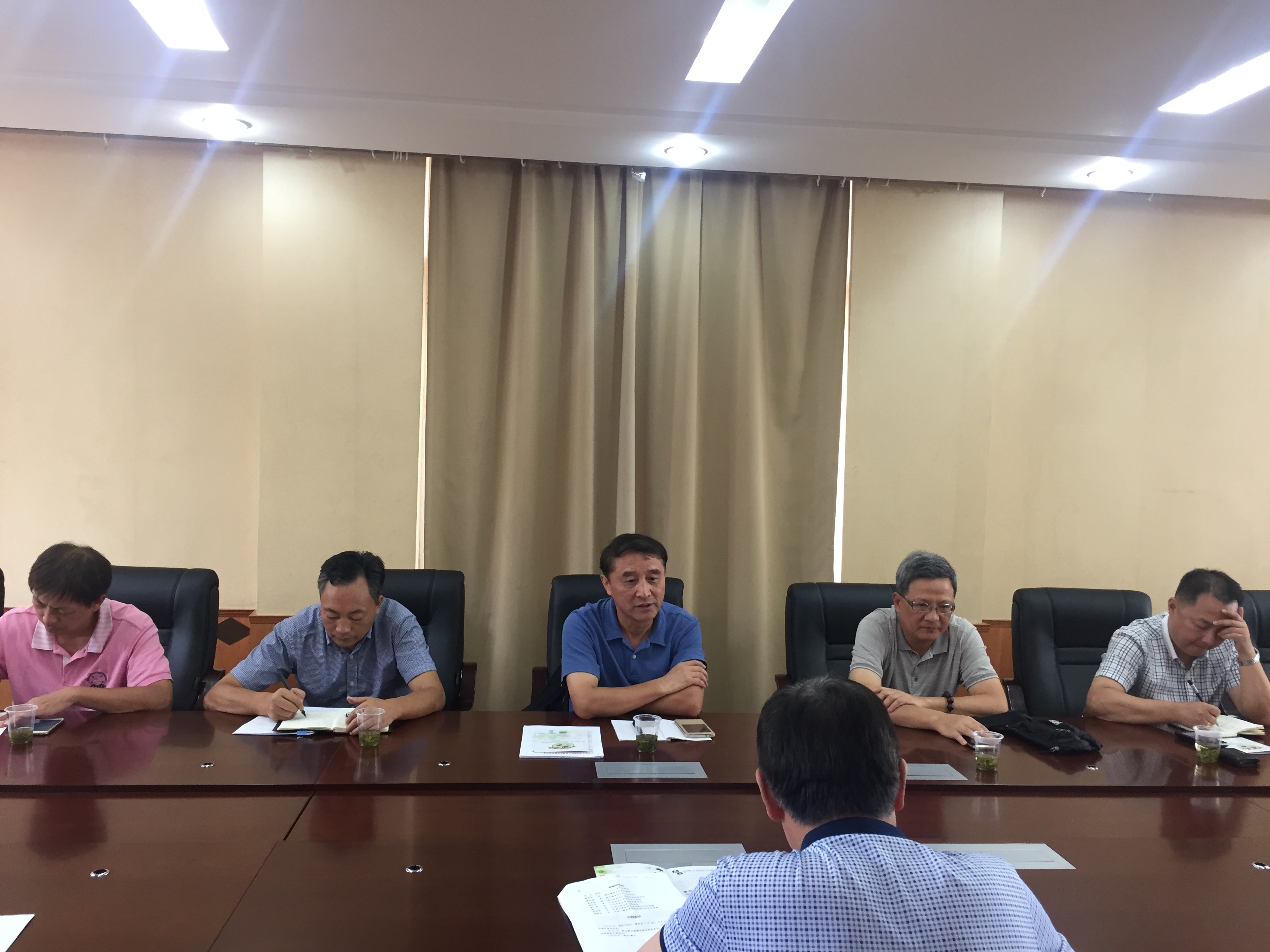 贵州省林业厅座谈会现场